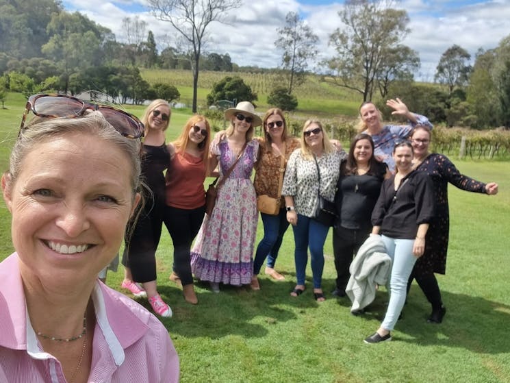 Meet the owners with Julie at Hunter Valley Tours