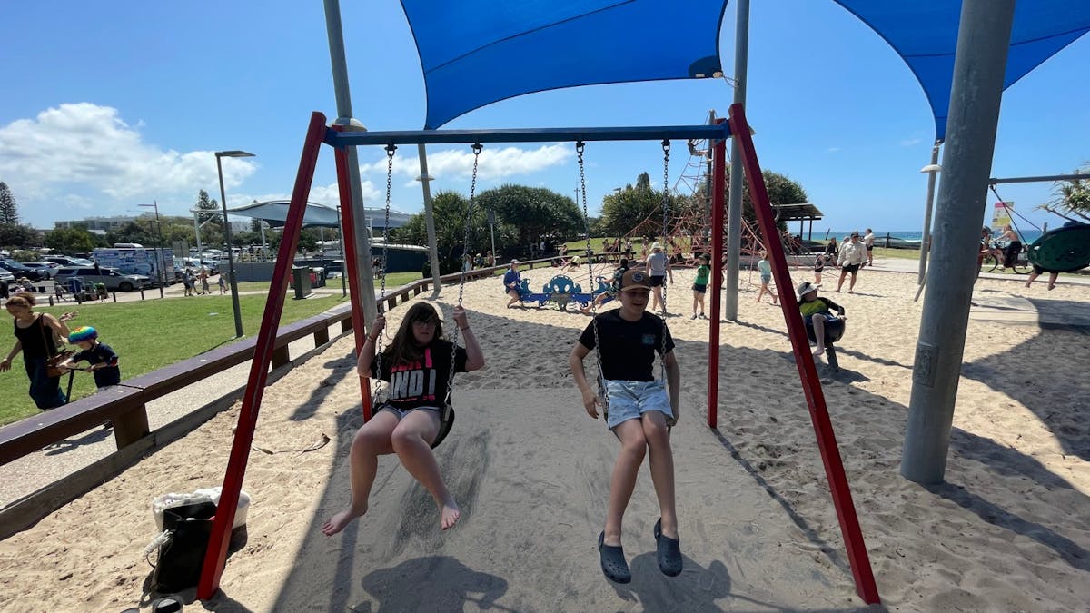 Kids playing