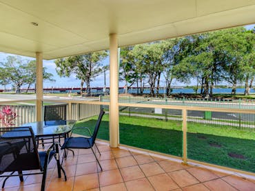 Bridge and water views