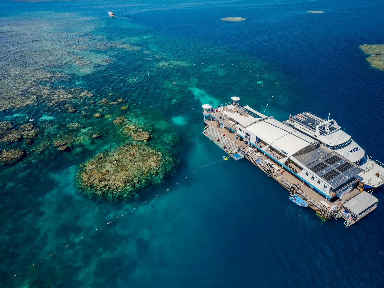 Pontoon Great Barrier Reef Pontoon Great Barrier Reef
