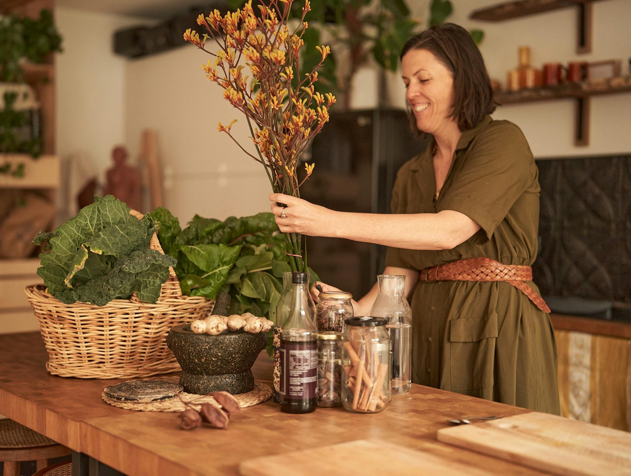 Flow and Food Ayurevda Practitioner, Chef and Yoga Teacher, Tracey Murray