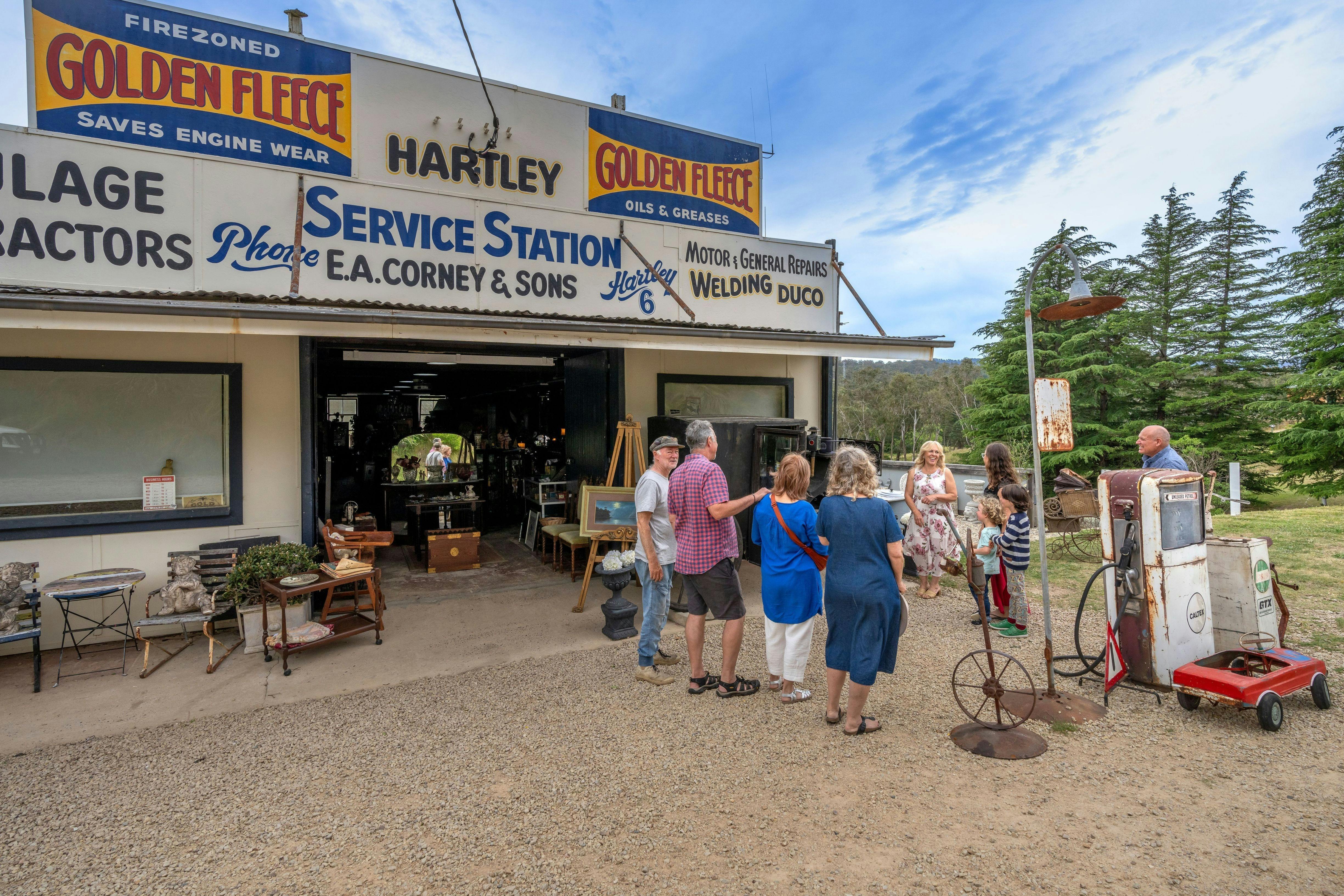 Gold Rush Antiques, Hartley Historic Site