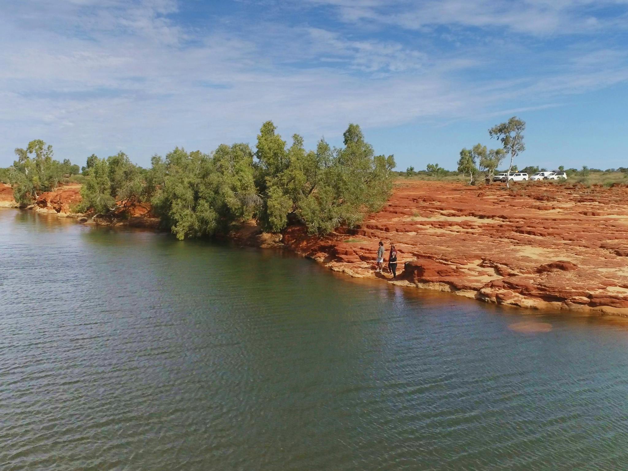 Take part in a sand ceremony and be welcomed to Yinggarda Country in traditional language.