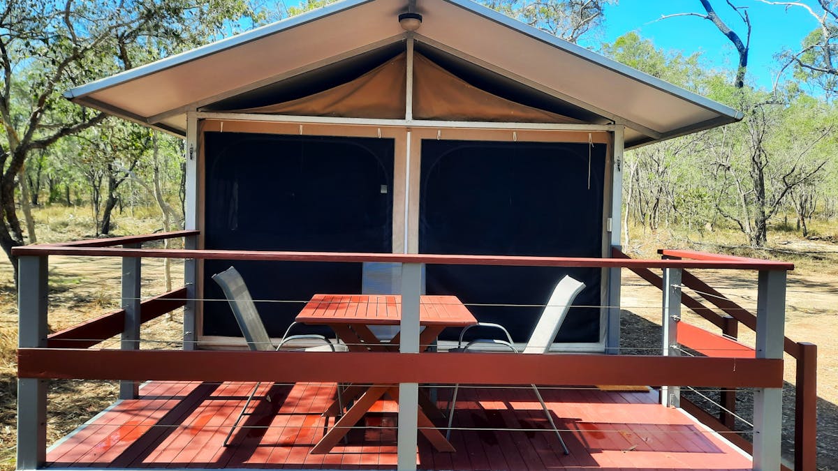 boutique bush tent