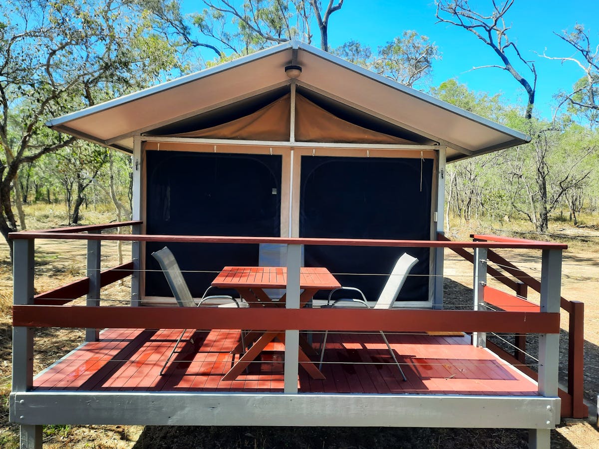 boutique bush tent