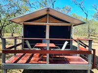 boutique bush tent