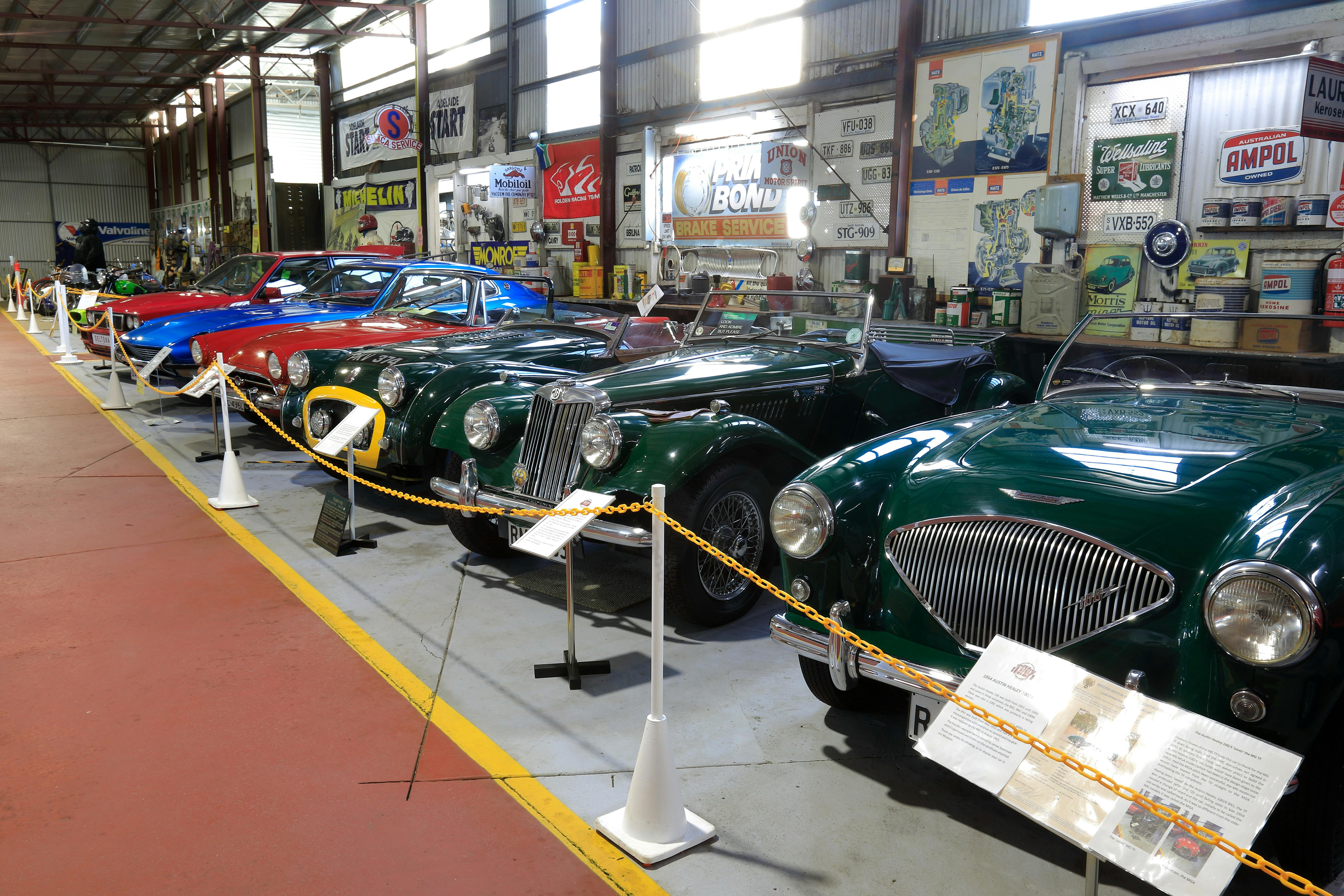 Large range of cars from Aston Martin's to Zephyr's