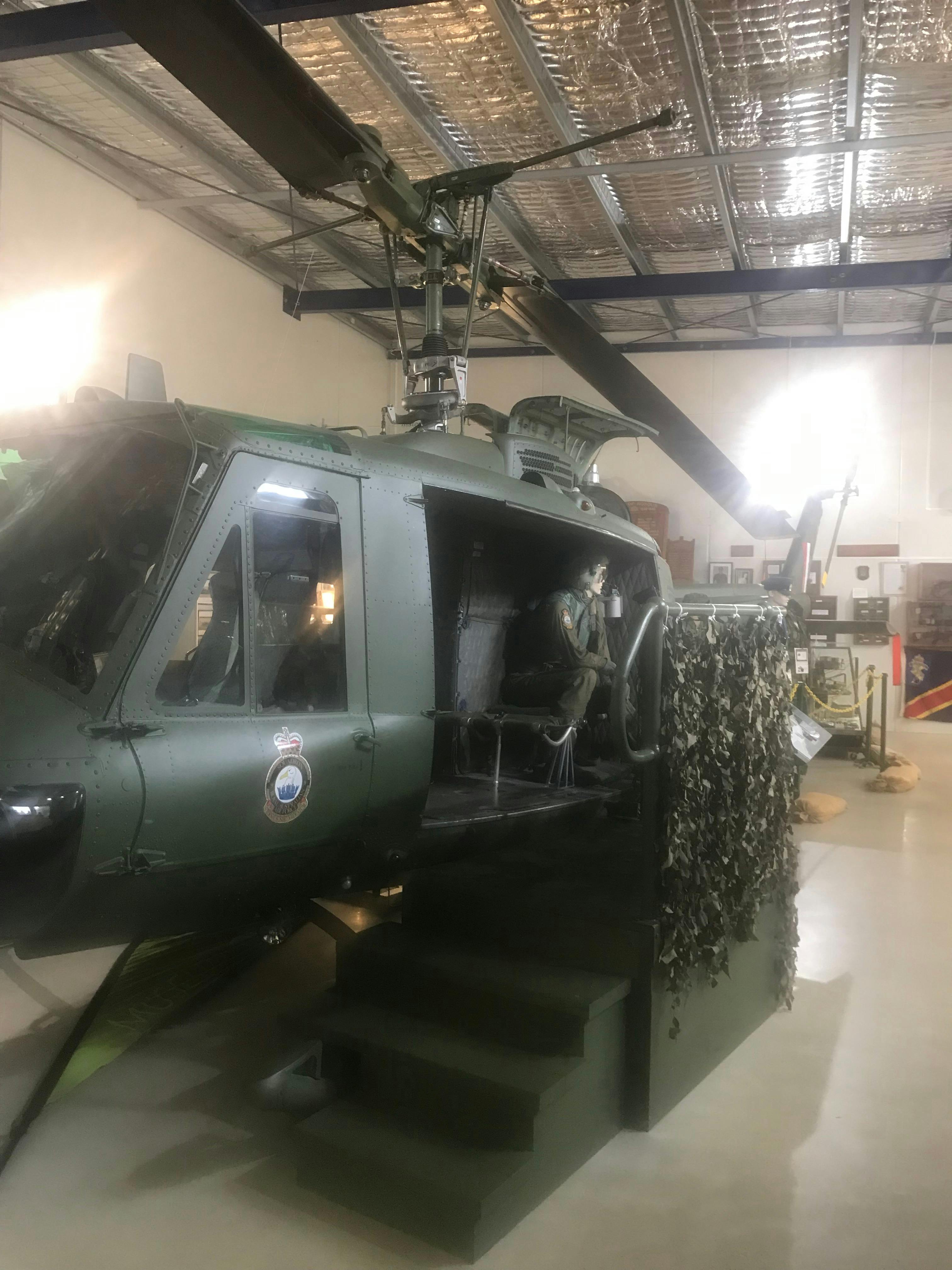 Access to the Bell UH-1H Iroquois