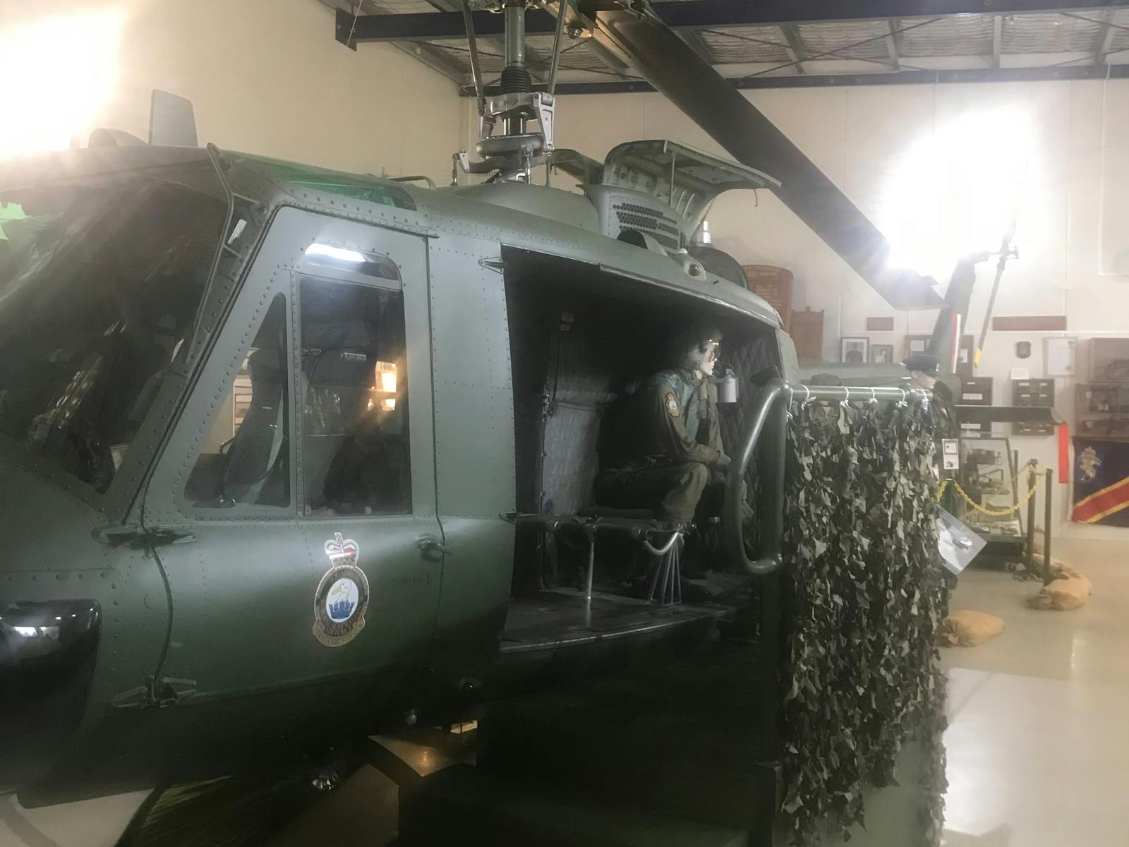 Access to the Bell UH-1H Iroquois