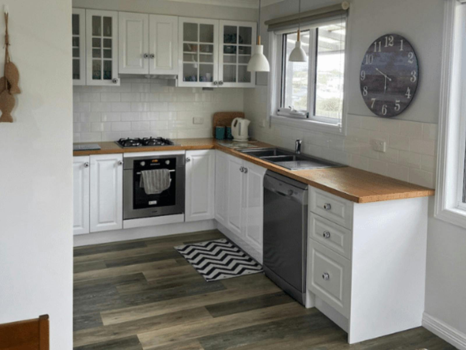 Kitchen at property