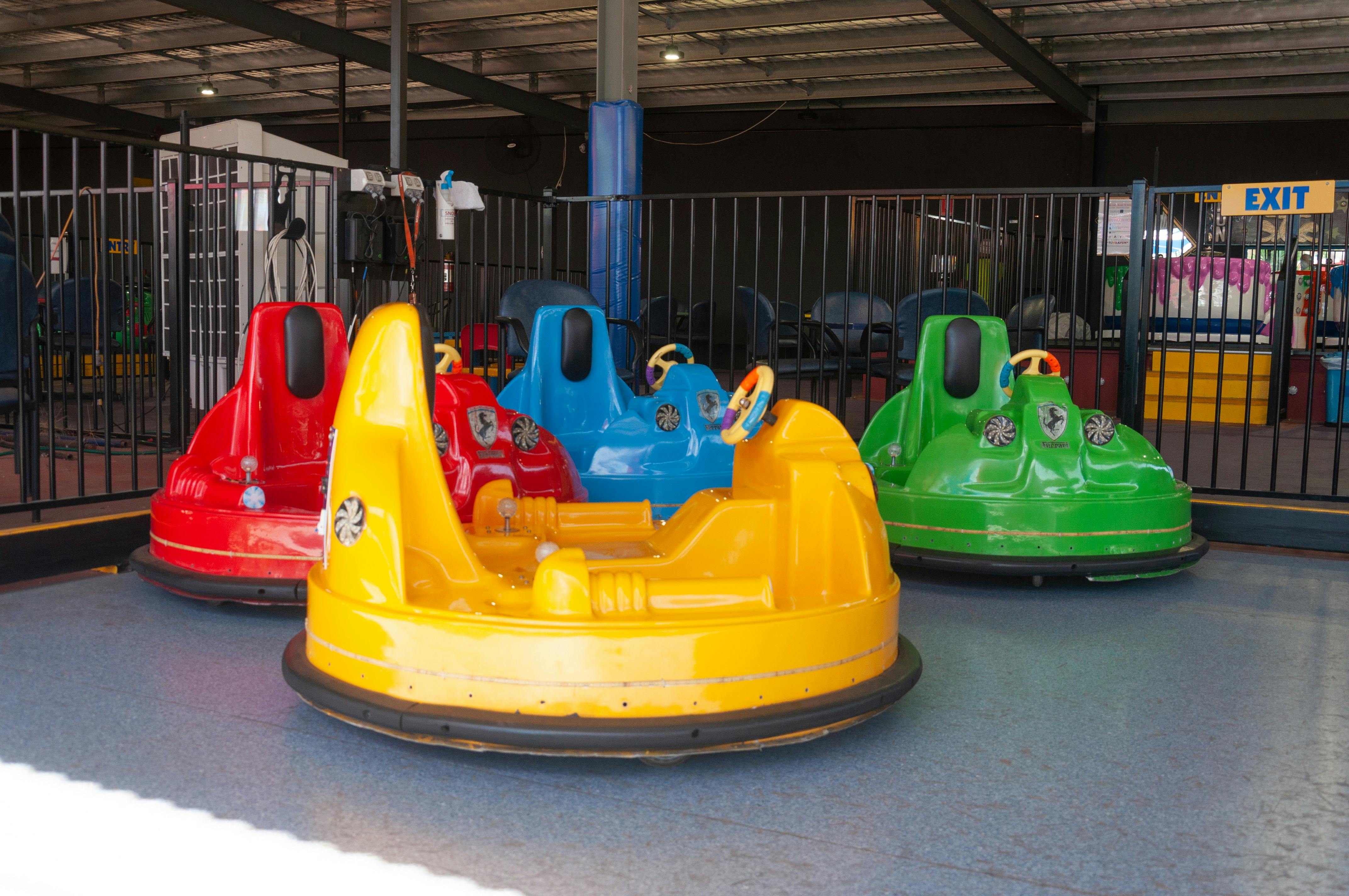 For our younger patrons. Twin joystick driven by under 8's.