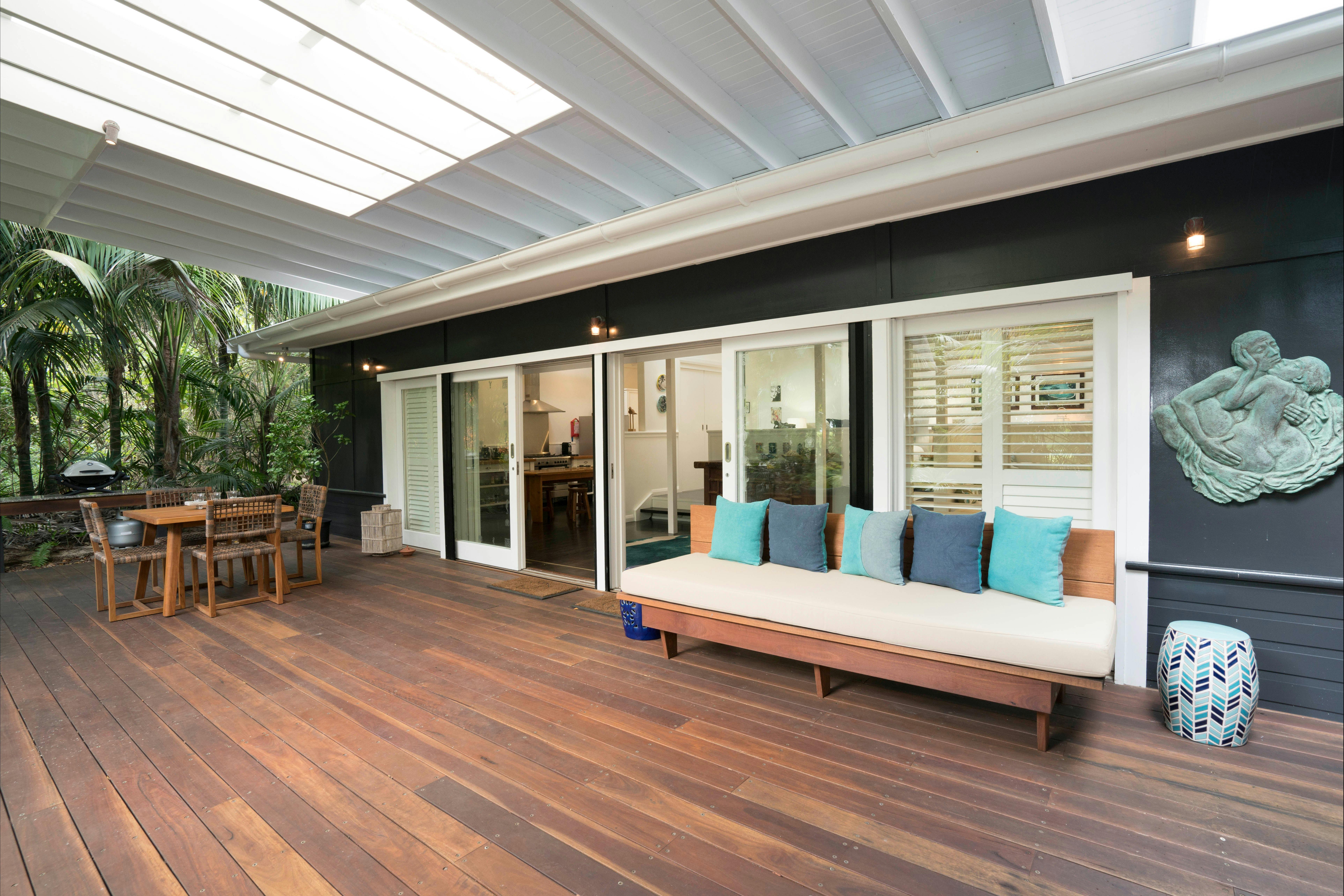 Blue Peter Deck in the afternoon