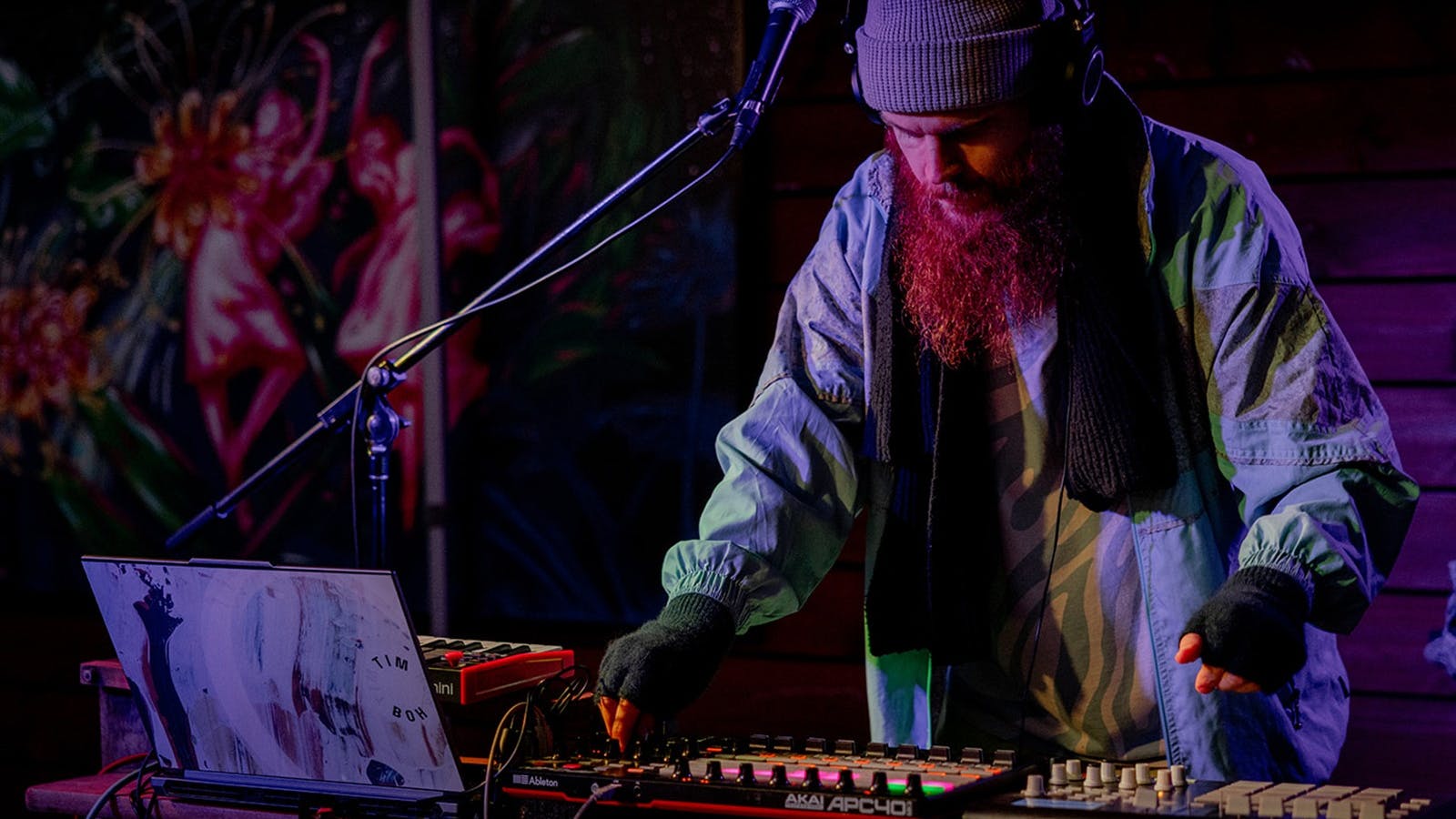 Tim Boh performing at Lightwave 2025