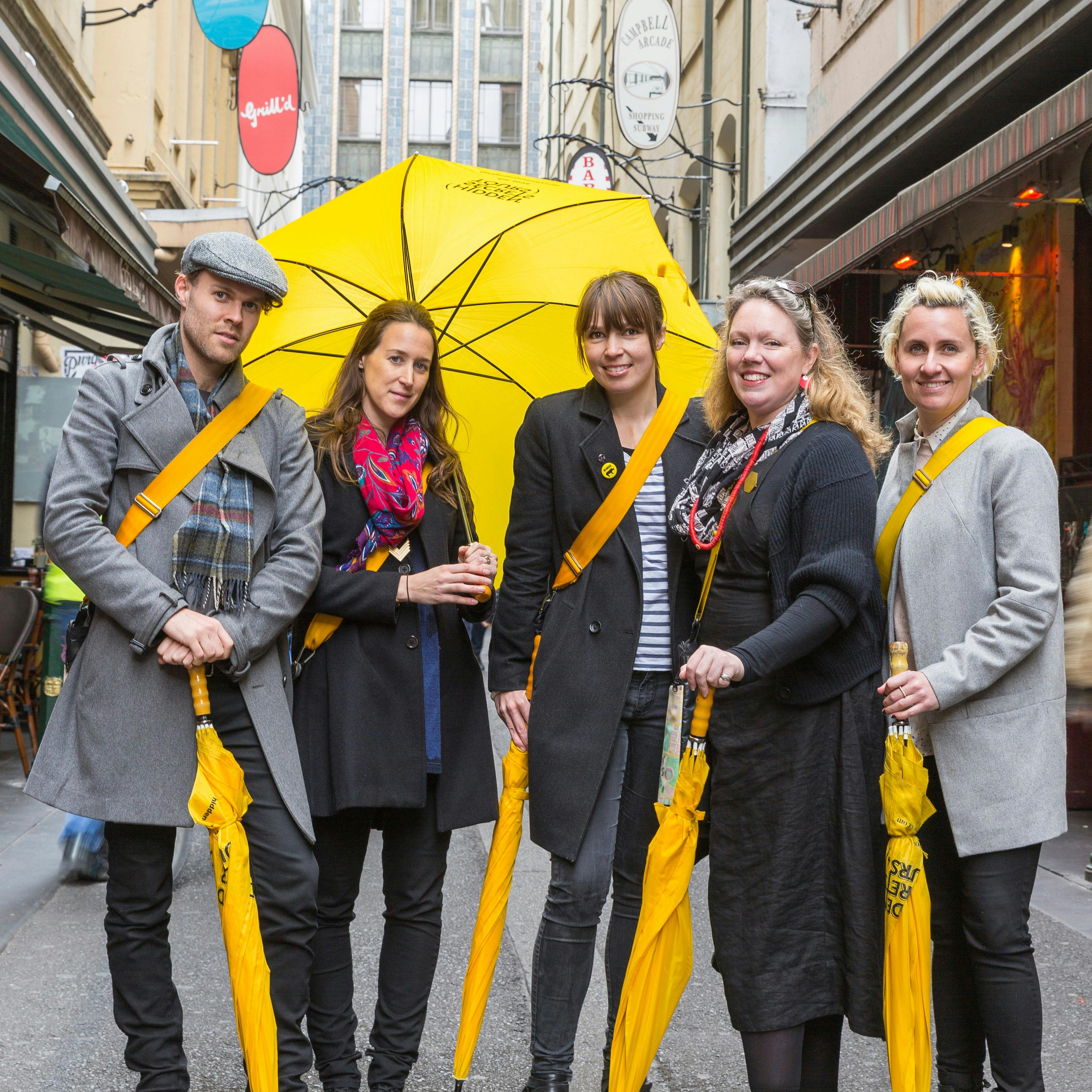 Some of our guides on tour