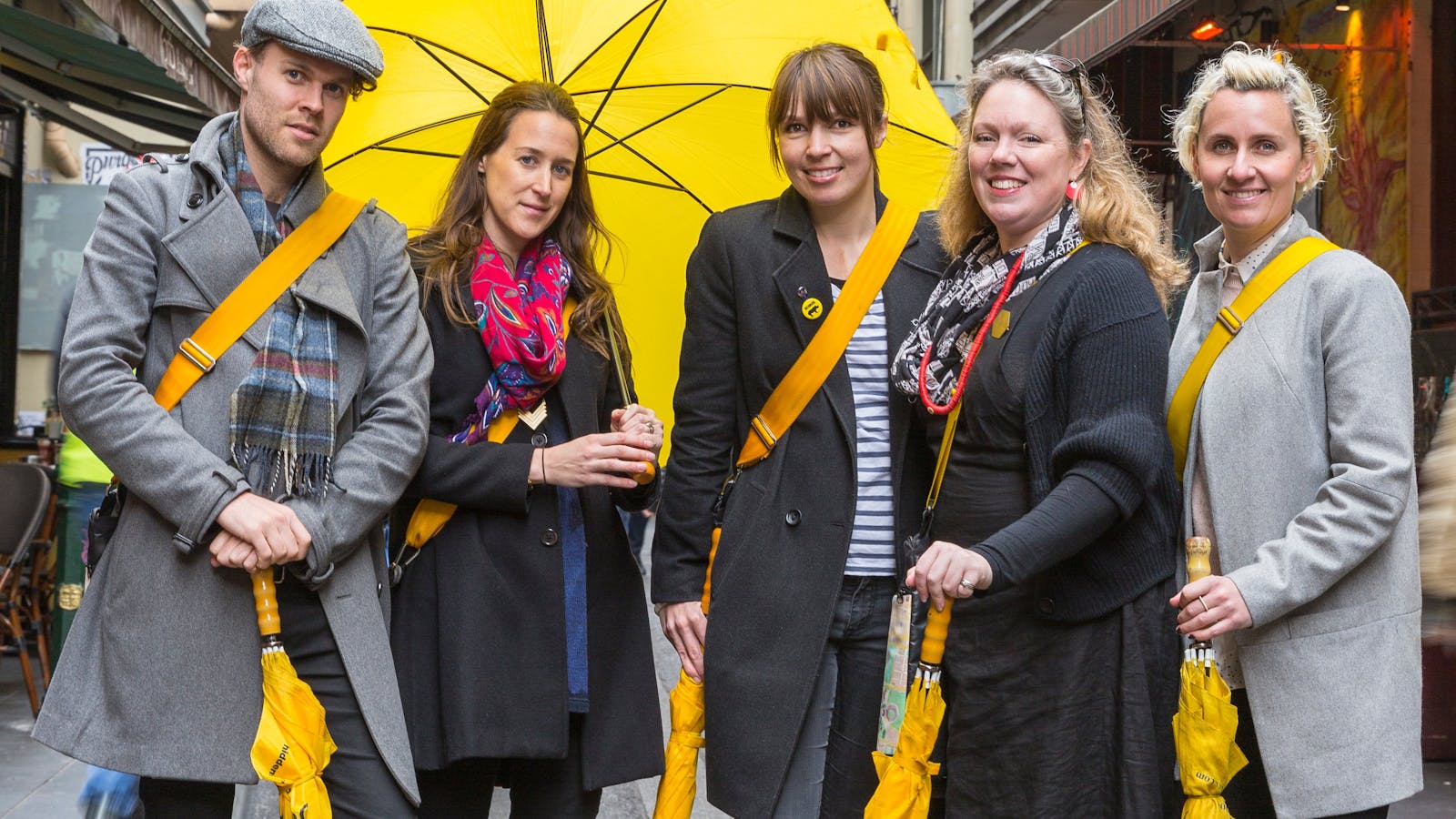 Some of our guides on tour