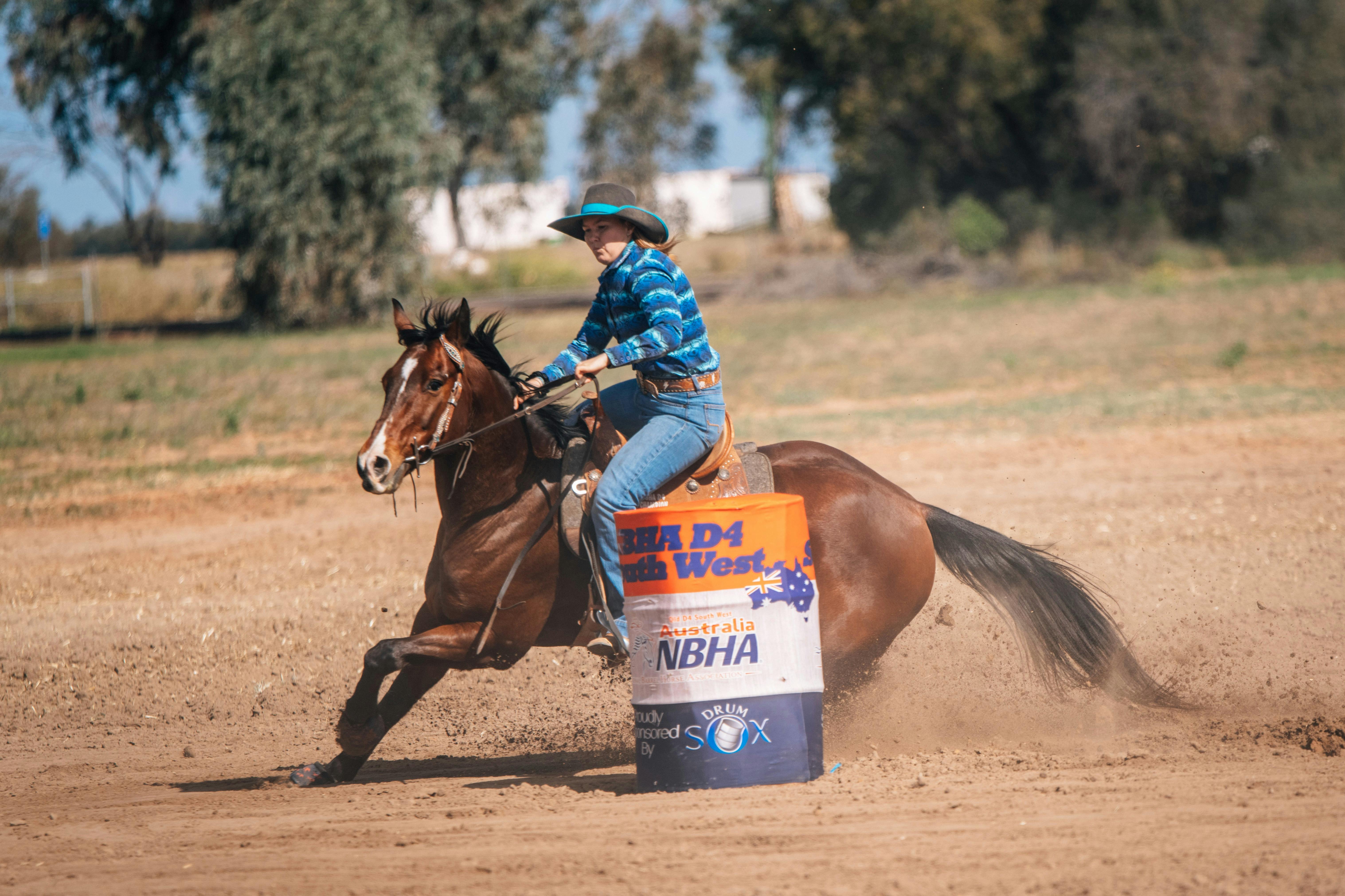 Cunnamulla Fella Rodeo NBHA Barrel Racing