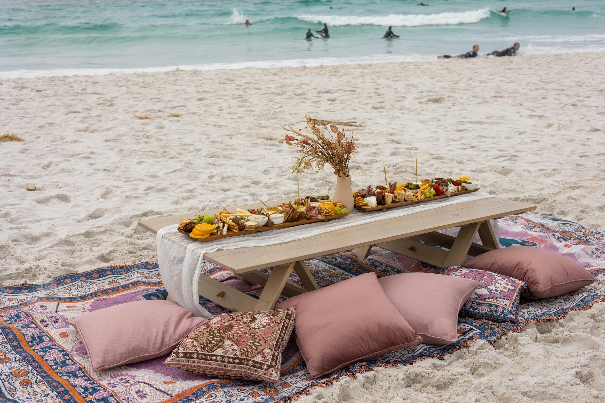 Tasmanian produce Bay of Fires Binalong Bay East Coast Tasmania St Helens Food Cheese Picnic Beach
