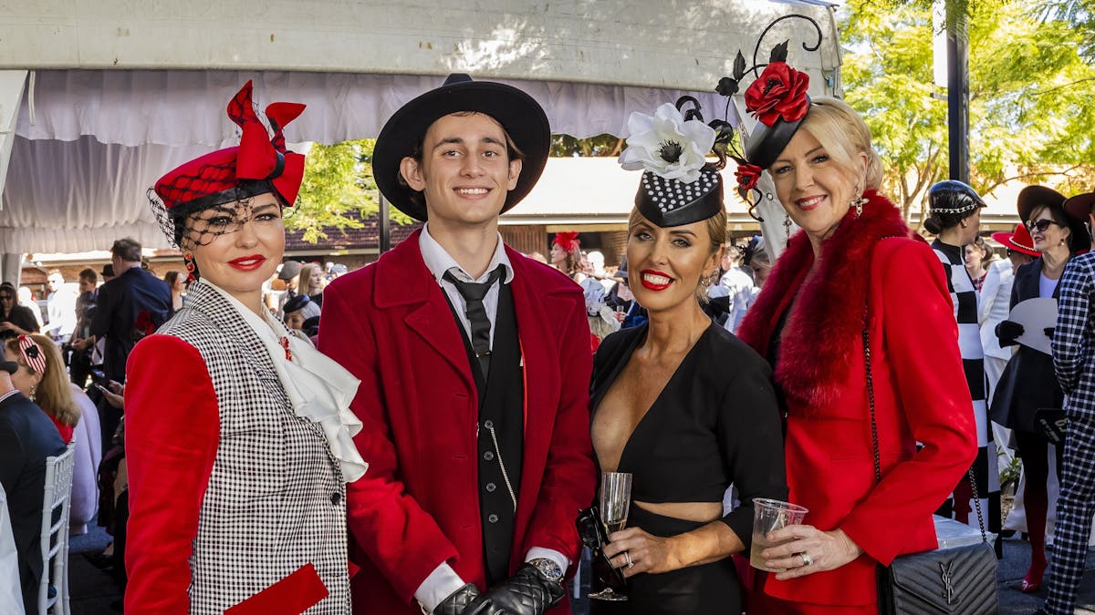 Dressing to impress for The Star Stradbroke Season Fashions on the Field