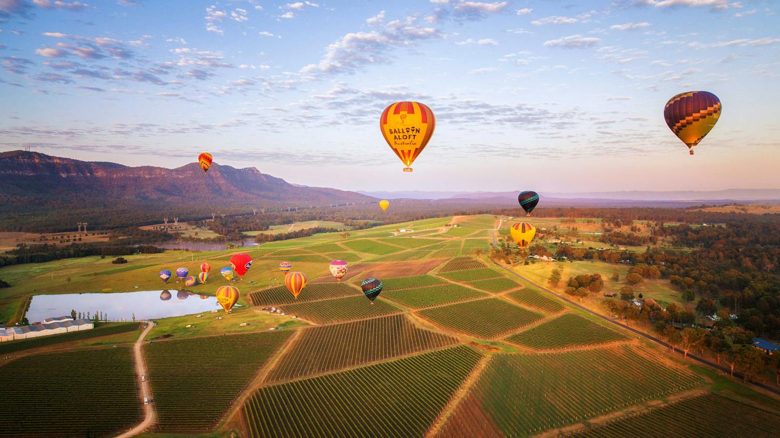 Hunter Valley balloon flights