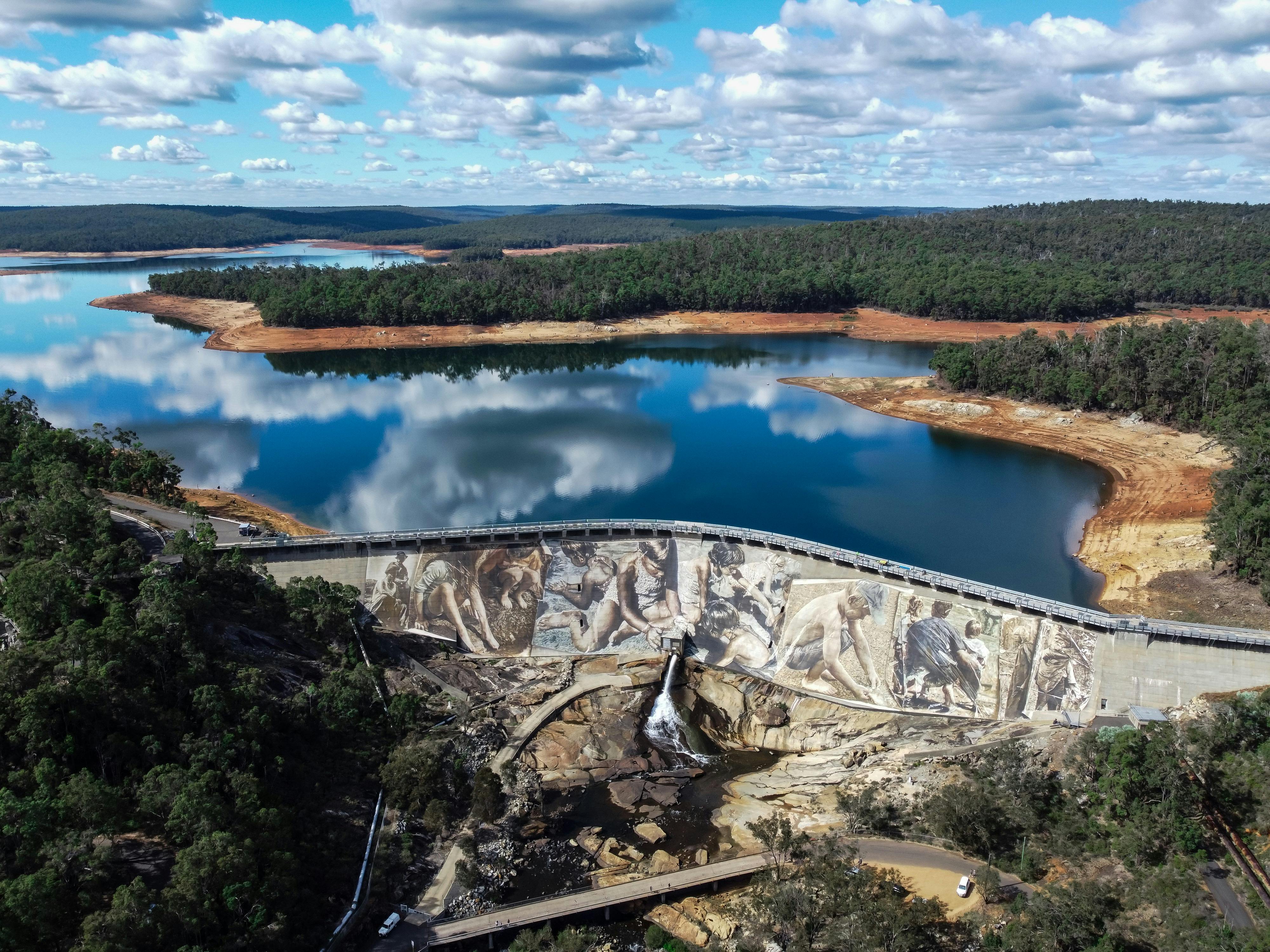 Biggest Dam Mural