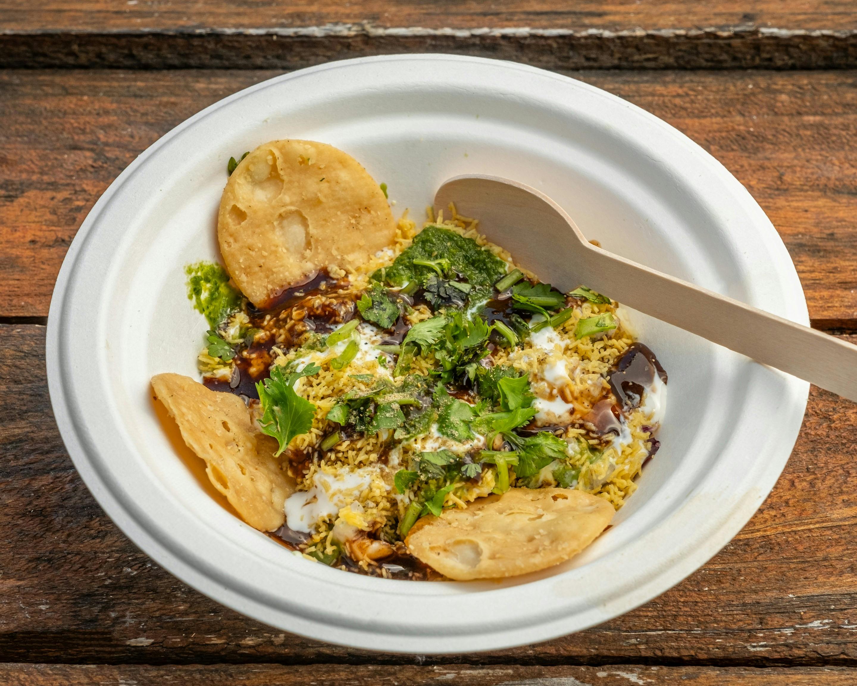 Dahi Papdi Chaat - OM Food & Paan House - Launceston Tasmania