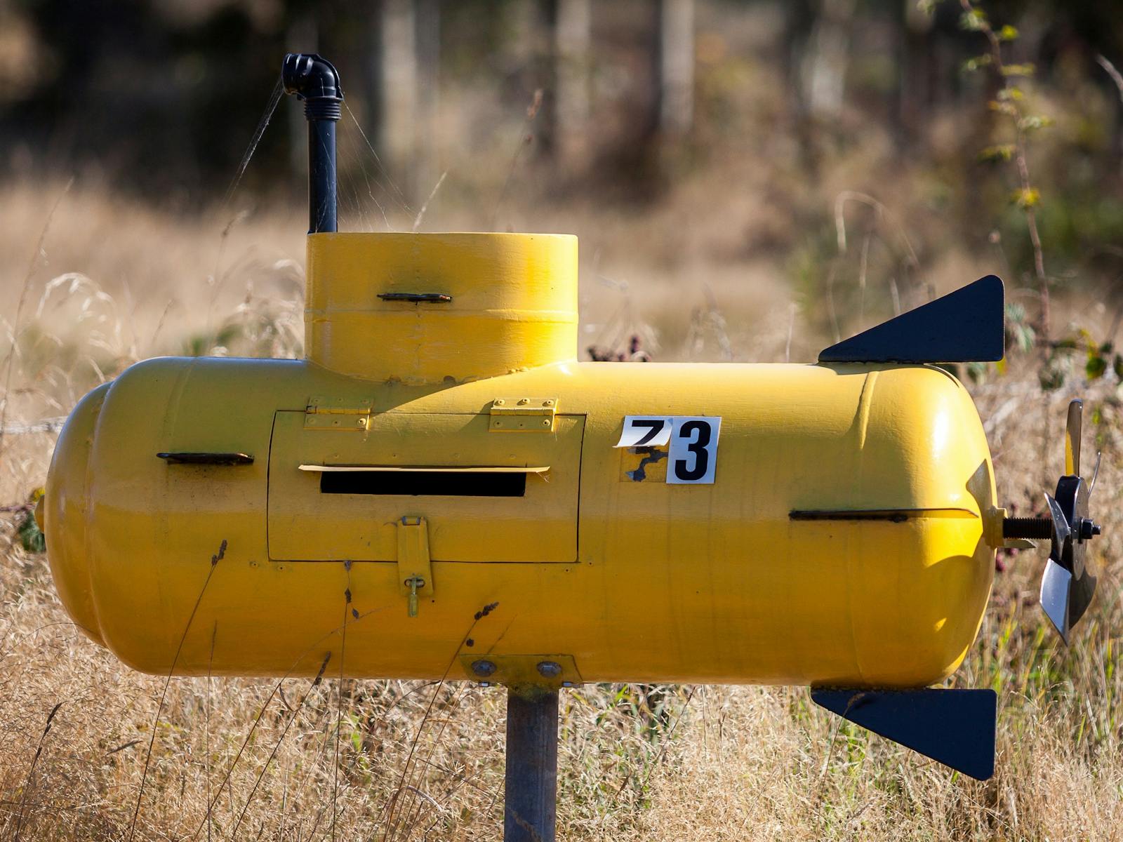 Wilmot Novelty Letterbox Trail submarine