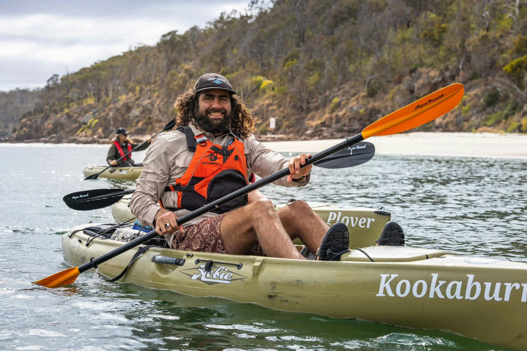 Aboriginal culture guide kayaking the Pambula River