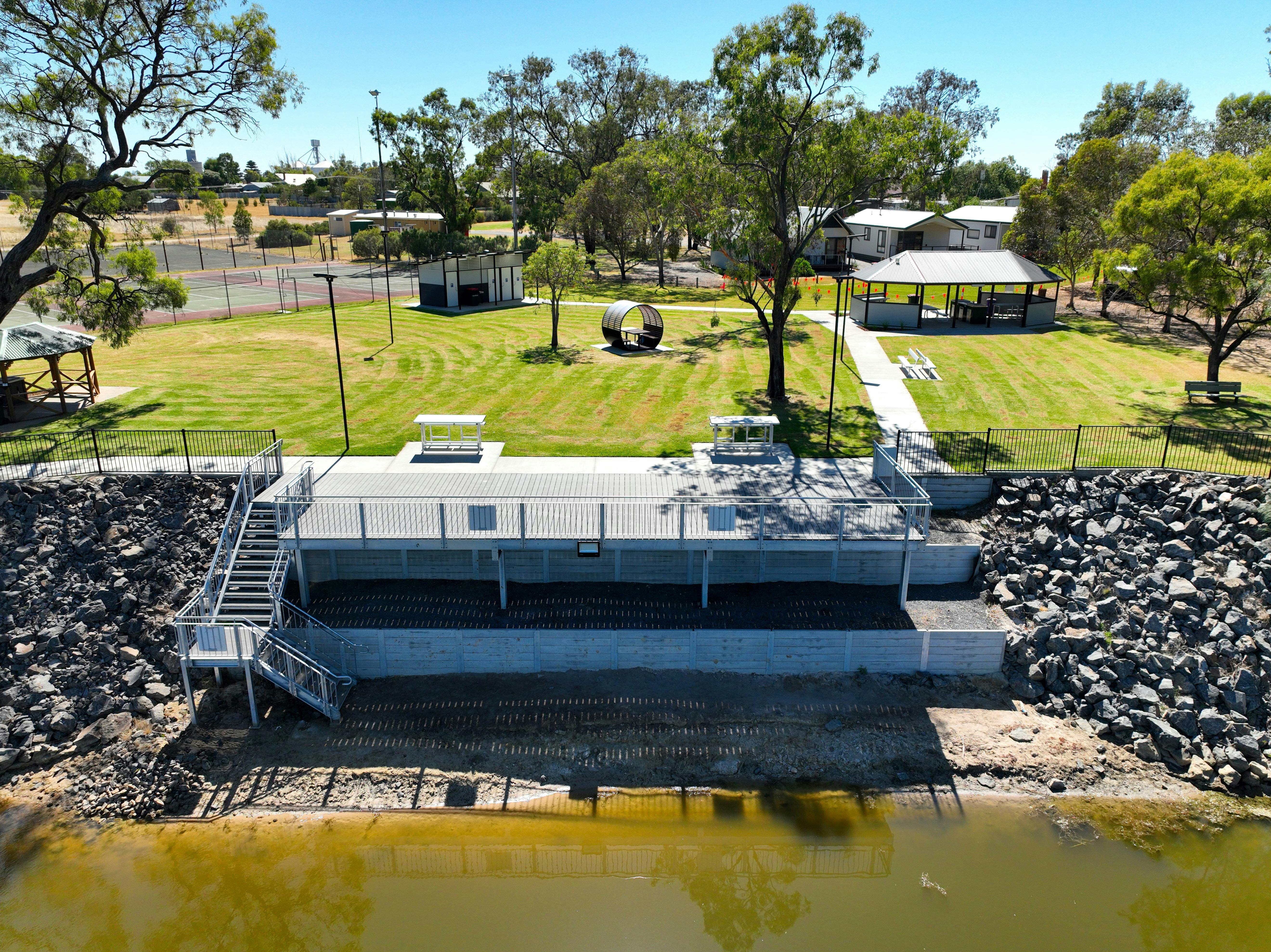 Jeparit Wimmera River Waterfront Precinct