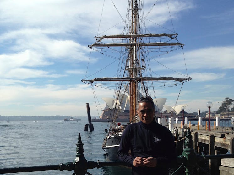 Māori Tour Guide in The Rocks