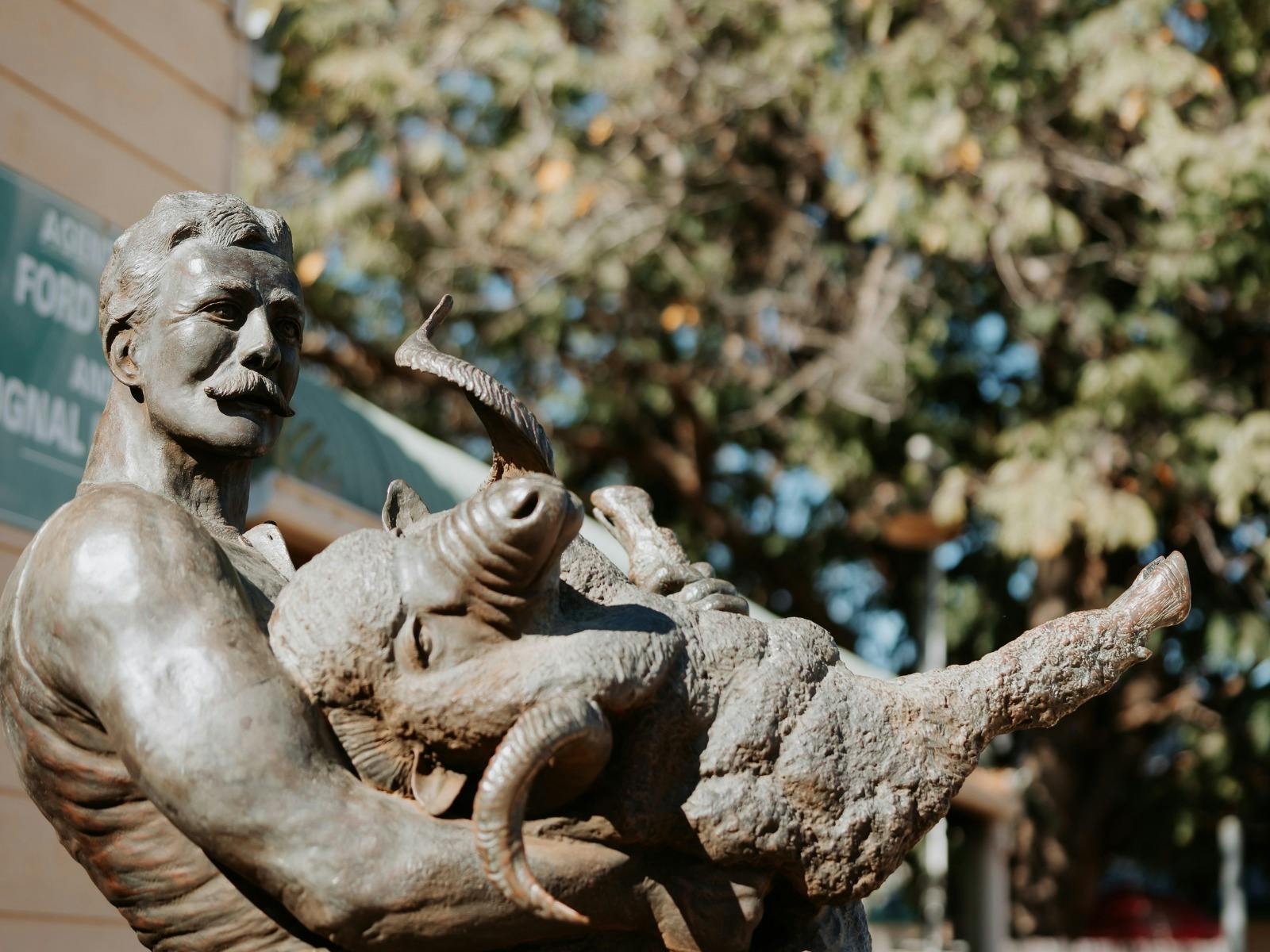 Blackall Sculpture Trail Statue Jack Howe
