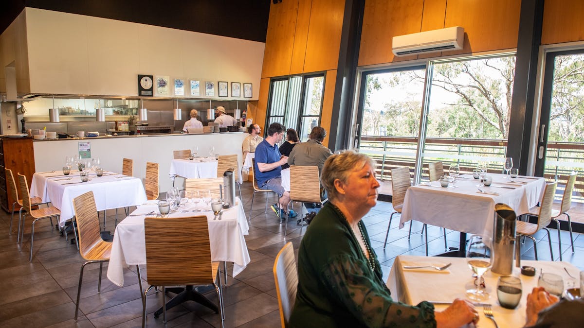 Lunch service at Varias Restaurant