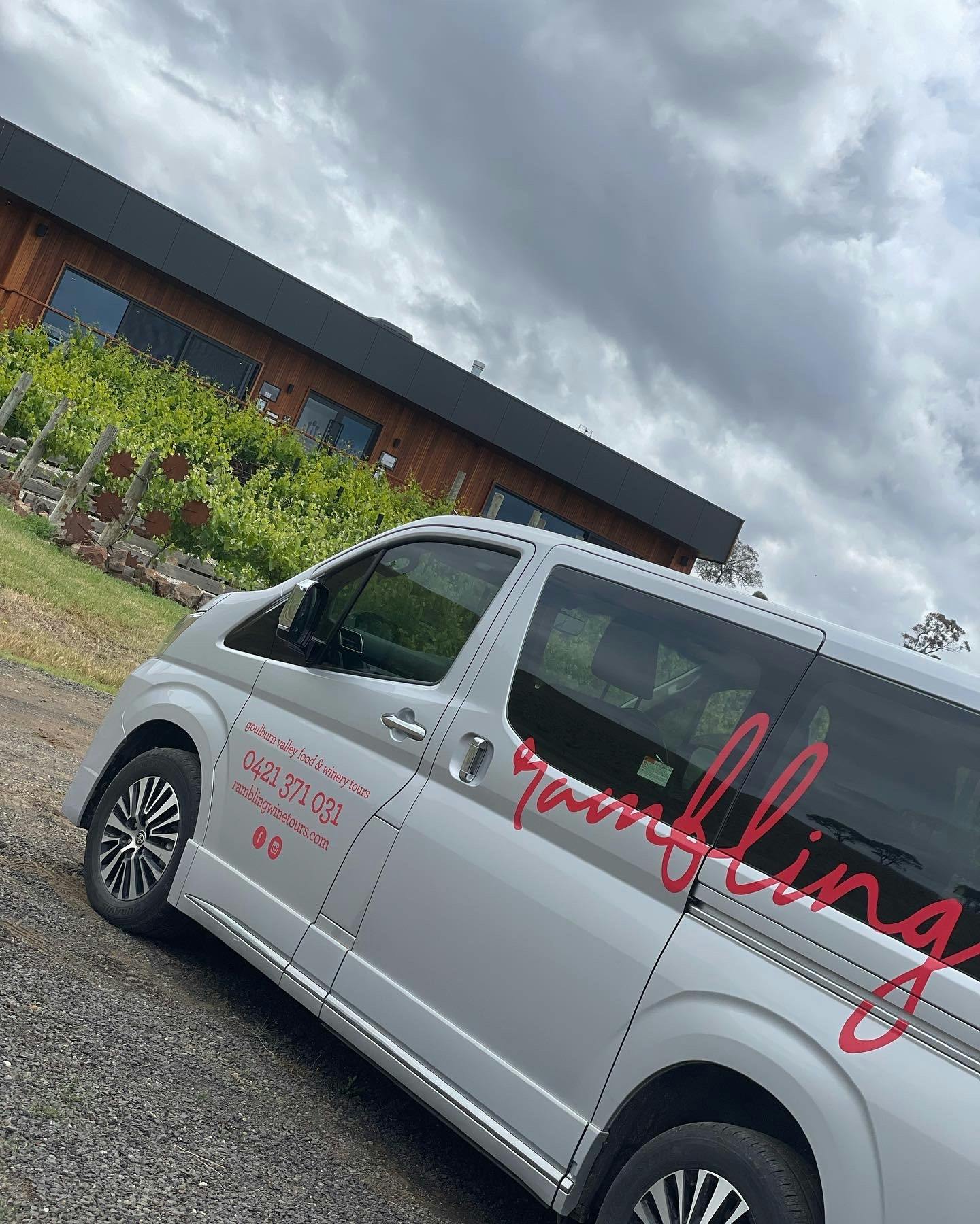Arriving at Silver Spoon Estate Heathcote