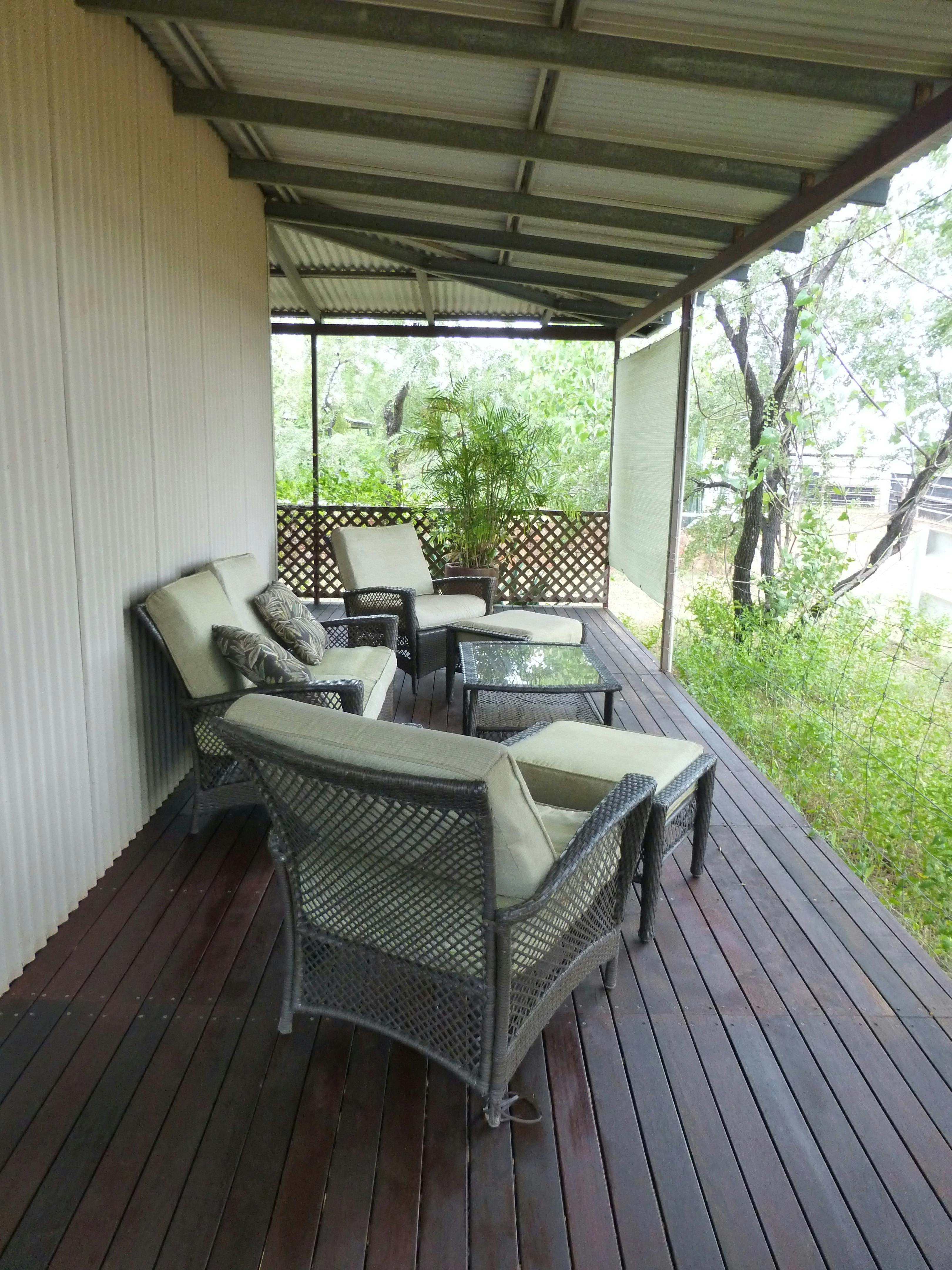 Bunkhouse verandah