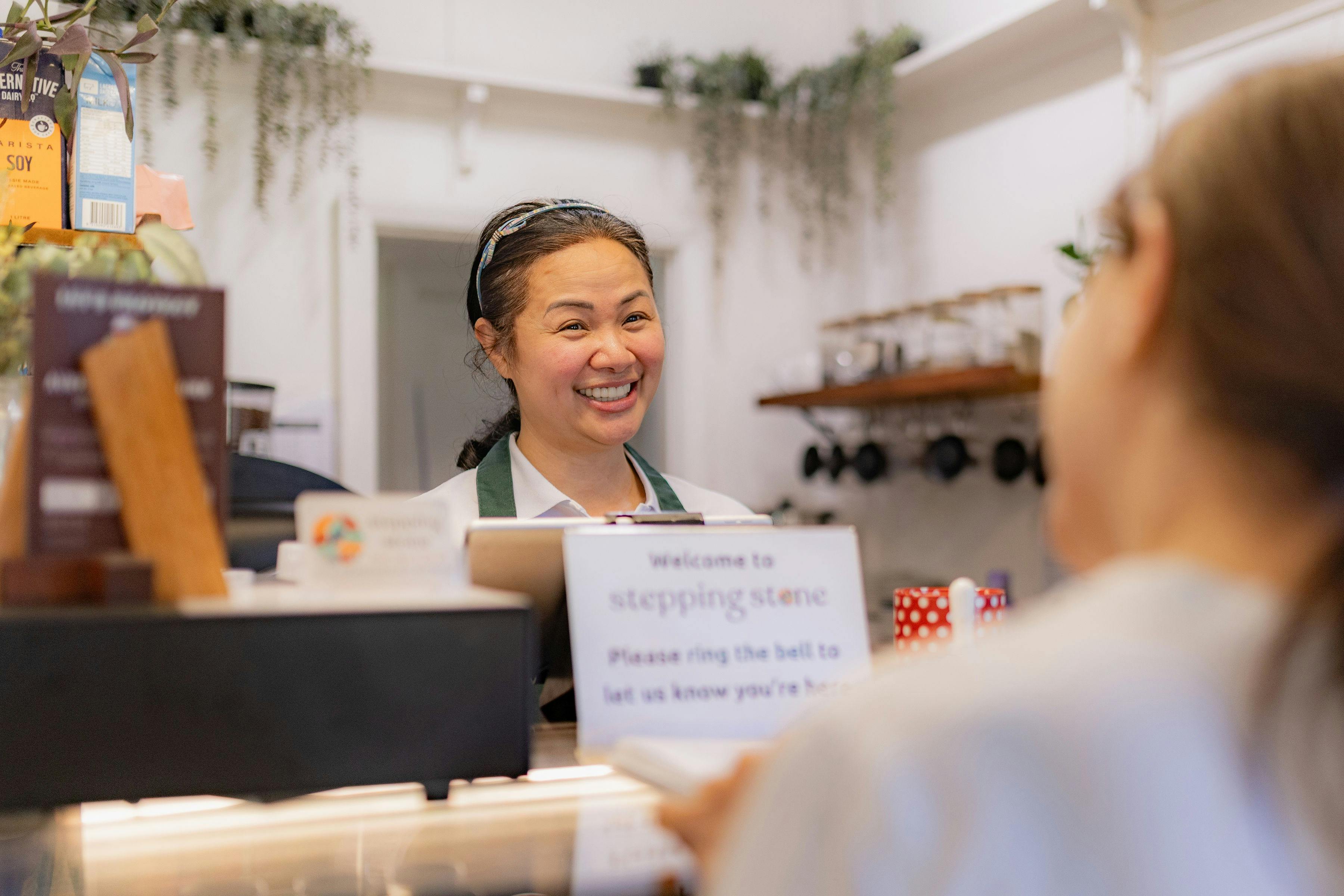 Inside Counter Cafe Ordering Service