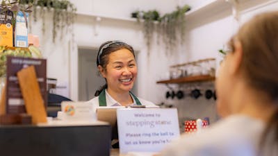 Inside Counter Cafe Ordering Service