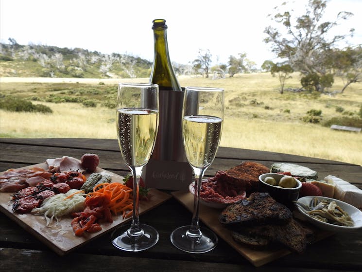 Gourmet picnic with great views