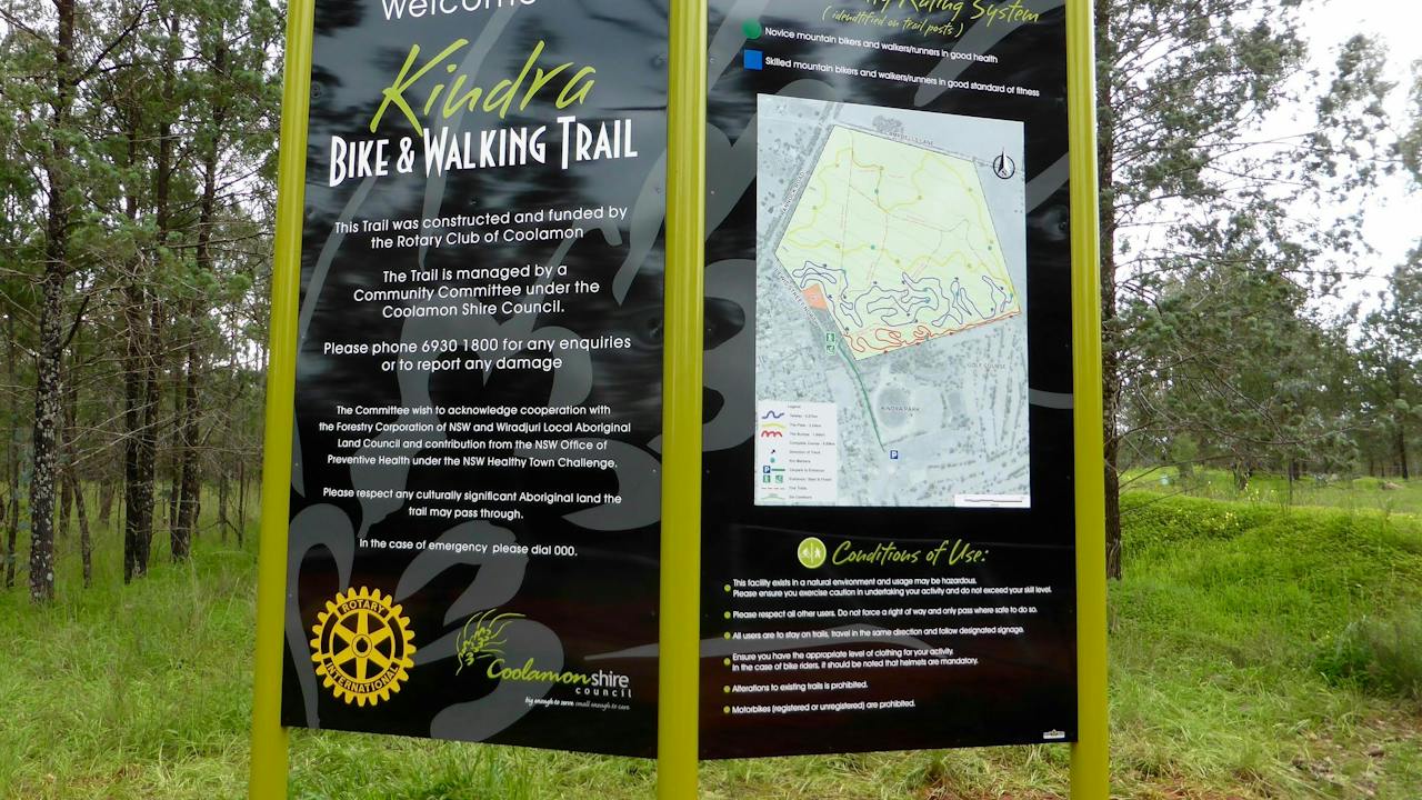Kindra State Forest walking and bike trail