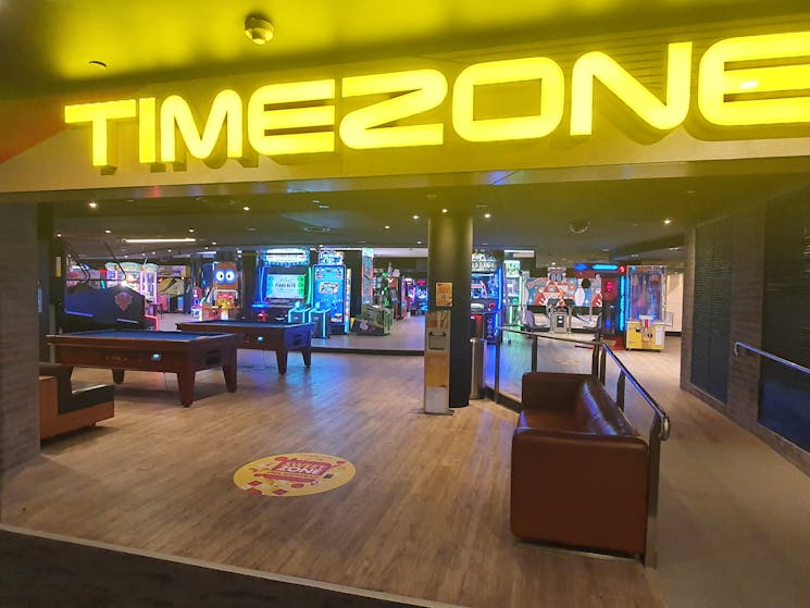 Timezone Penrith Panthers venue entrance