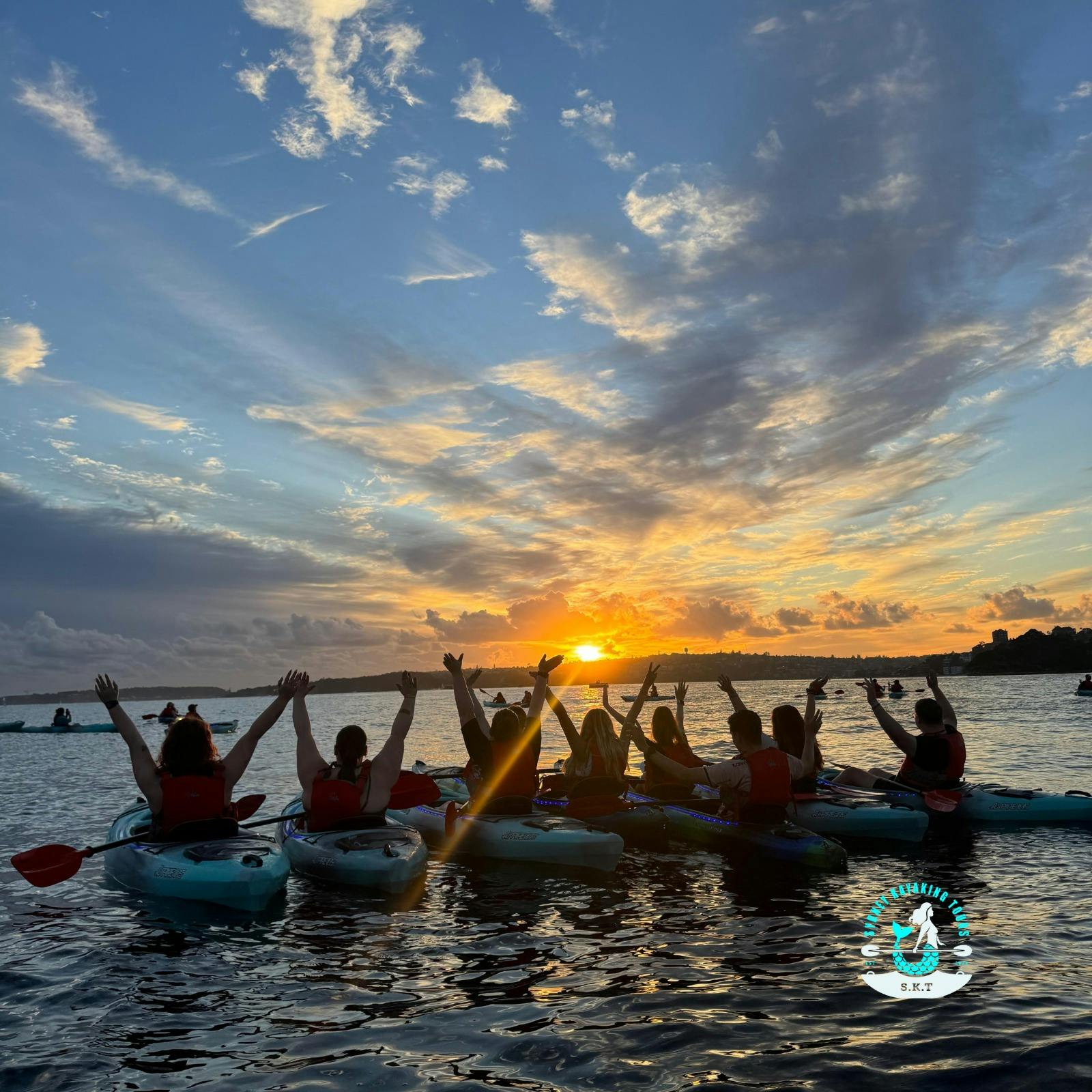 Sydney Kajaktouren Sonnenaufgangstour