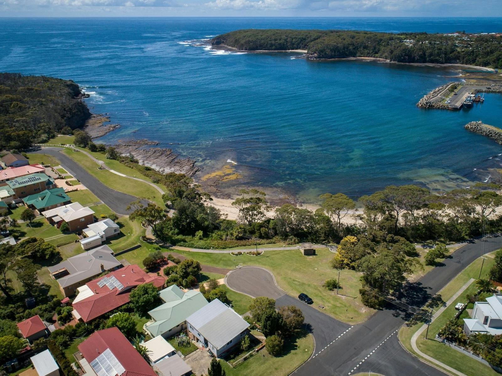 Aerial photo of Ulladulla Harbour