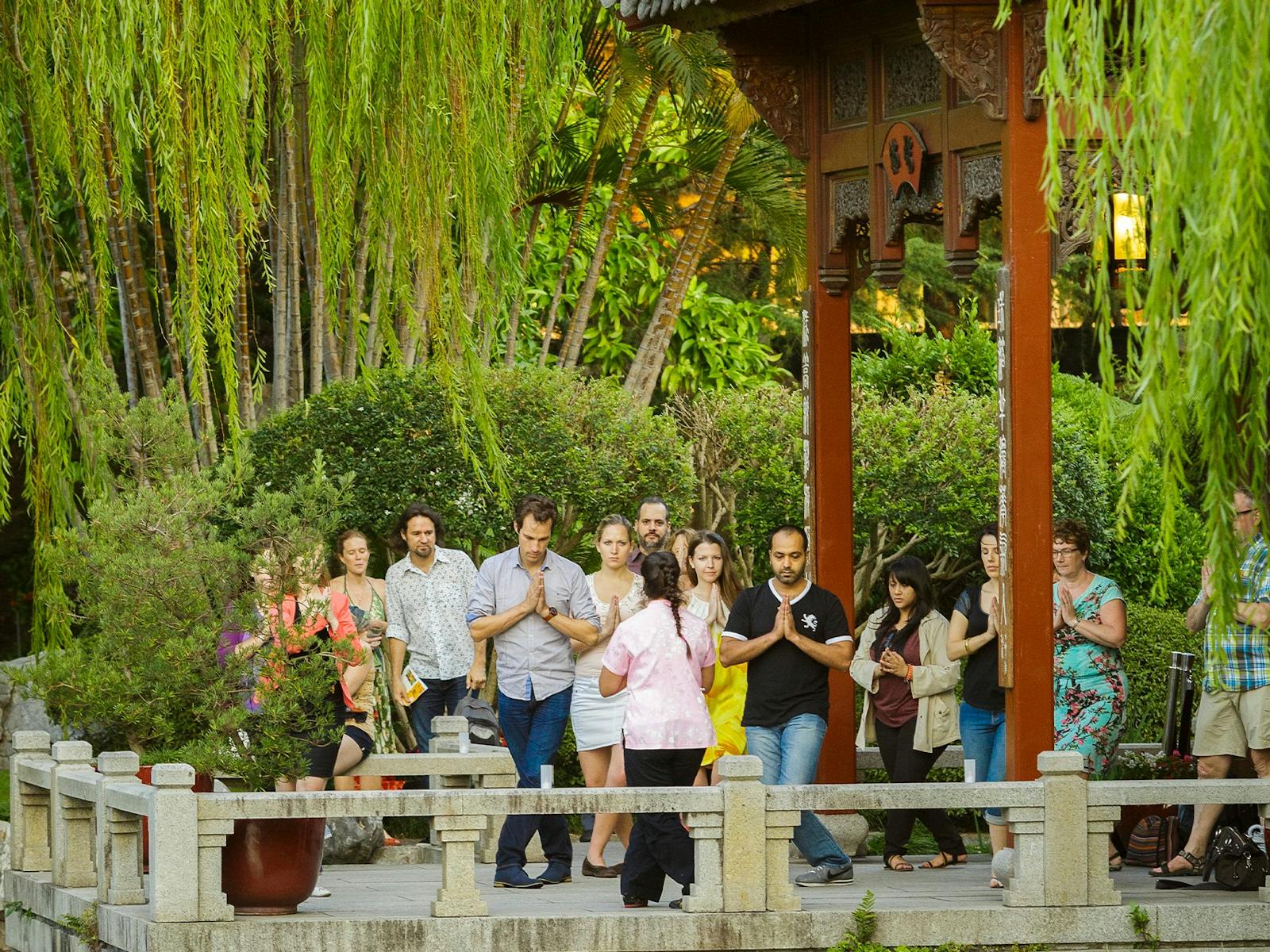 Tai Chi at the Chinese Garden of Friendship