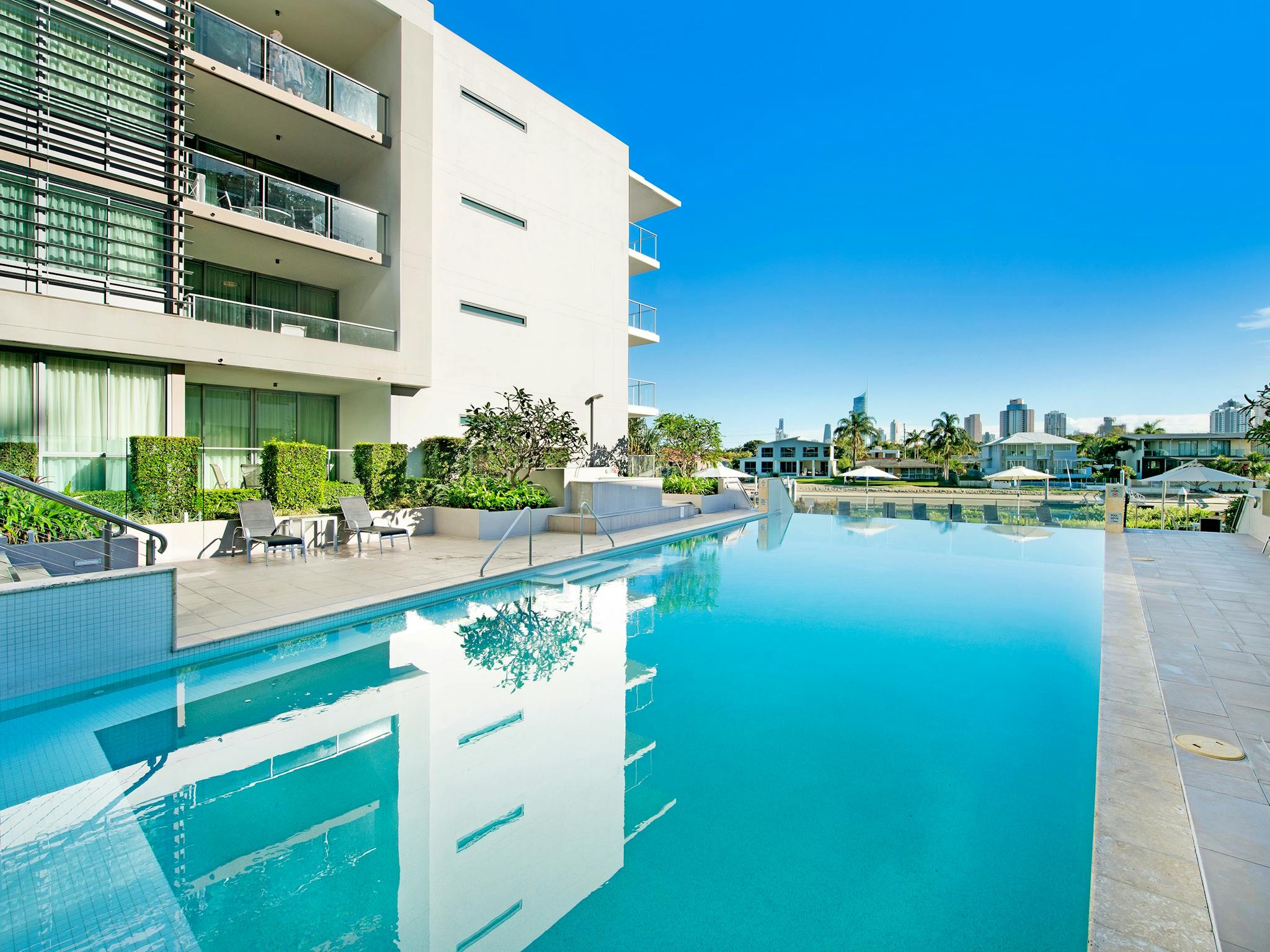 Swimming Pool at ULTIQA Freshwater Point Resort Swimming Pool at ULTIQA Freshwater Point Resort