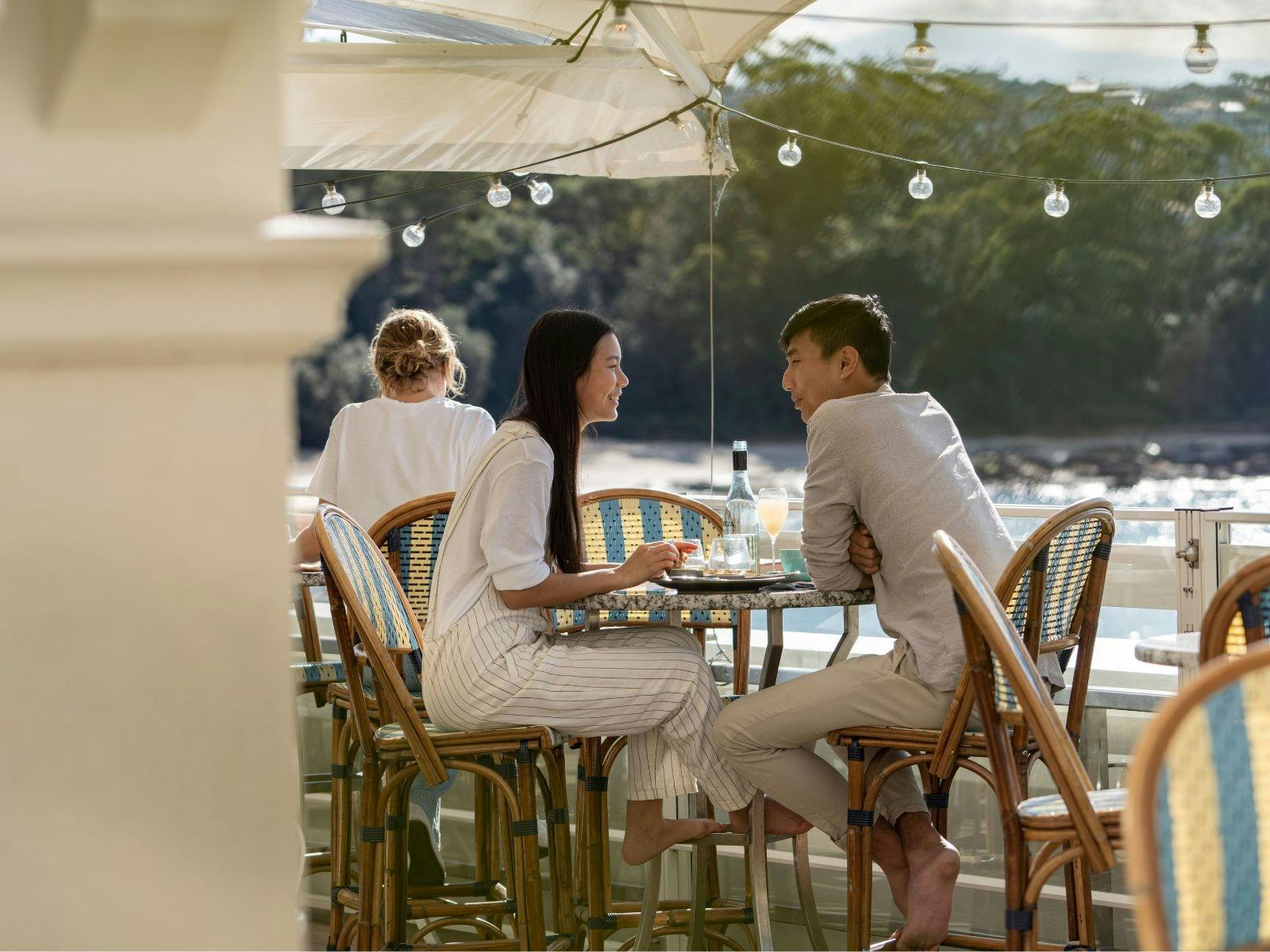Coffee at Balmoral Beach.