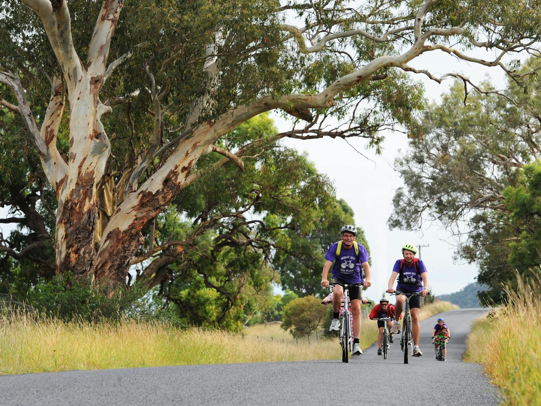 Cycling in Mudgee New South Wales