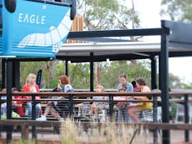 The Summit Cafe Deck at Arthurs Seat Eagle