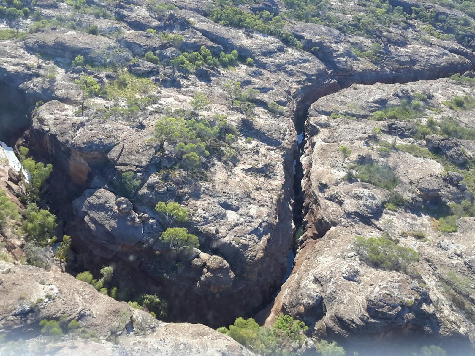 Cobbold Gorge from the air