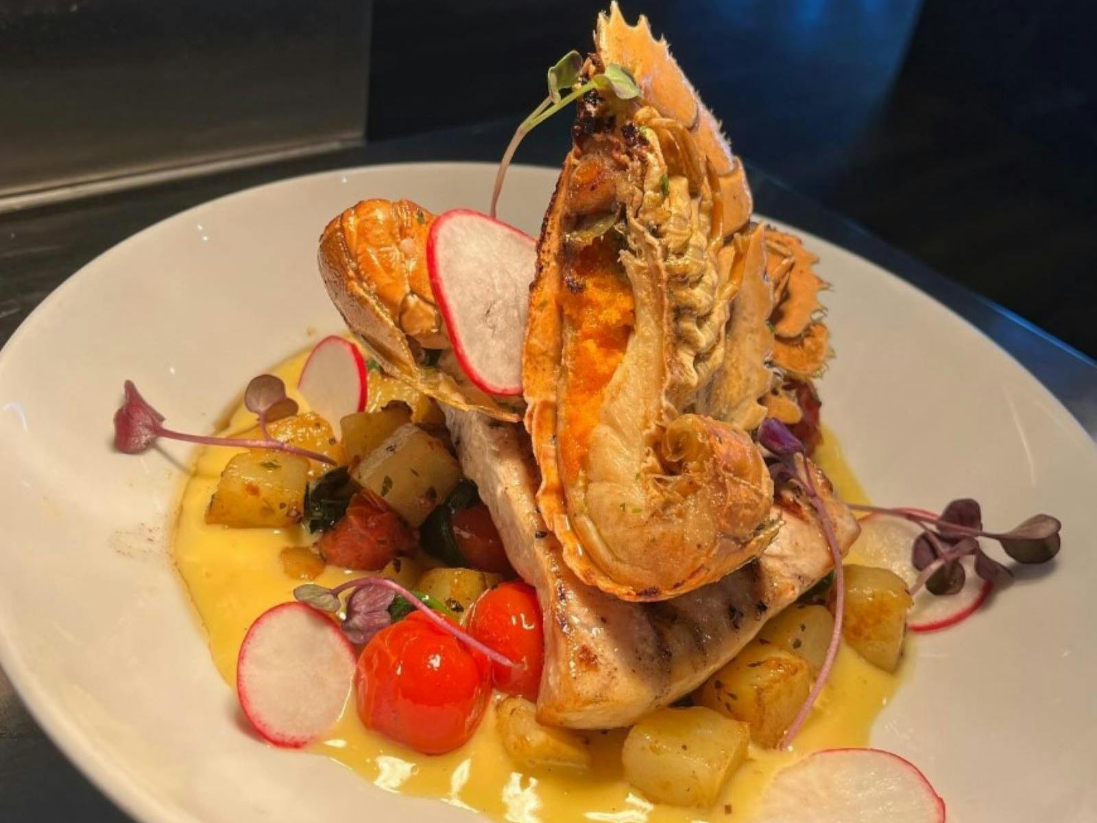 Prawn dish