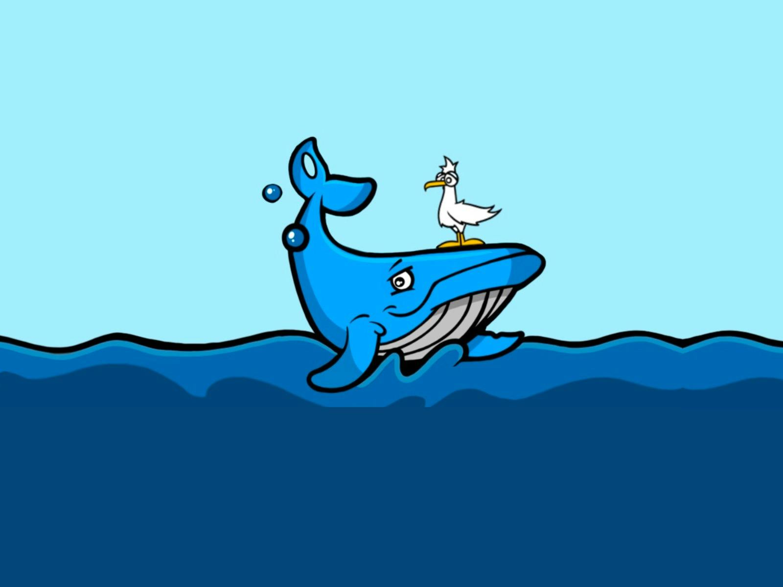 Wayne the Whale with a hole in his tail at the Jetty Memorial Theatre
