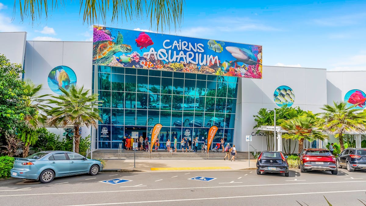 Enterance to Cairns Aquarium