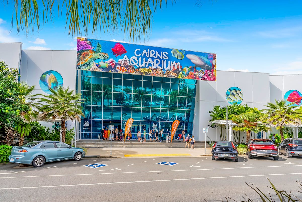 Enterance to Cairns Aquarium